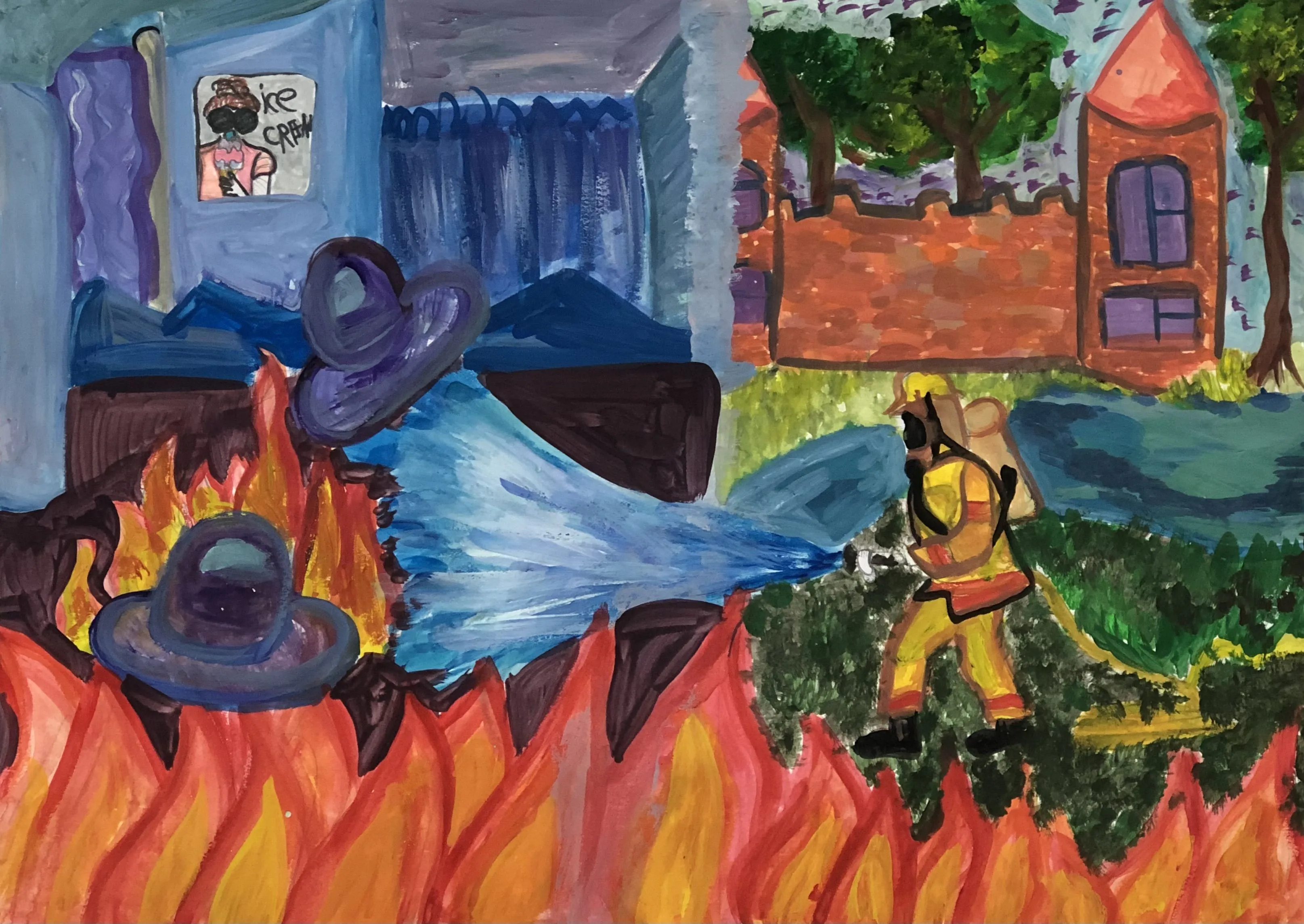 Спасение в будущем - Кира Смирнова - 2 месца 13 гадоў (10-13 гадоў) - Беларусь - Тельмовская ДШИ, Веремчук Анастасия Валерьевна