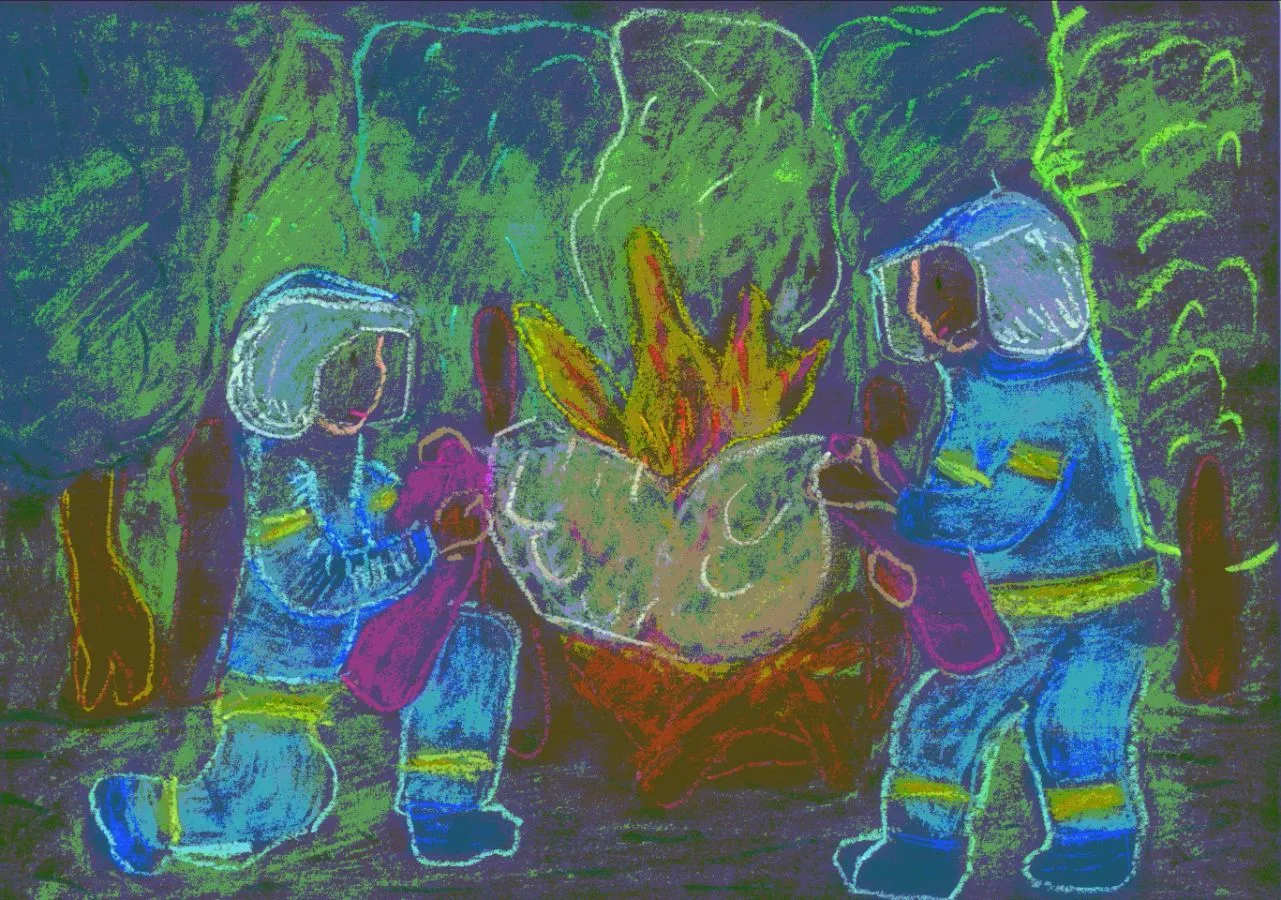 Mateusz Pitura - 5 гадоў - 1 месца (4-6 гадоў). Настаўнік - Gałan Beata. Томашув-Любельскі/, Польшча