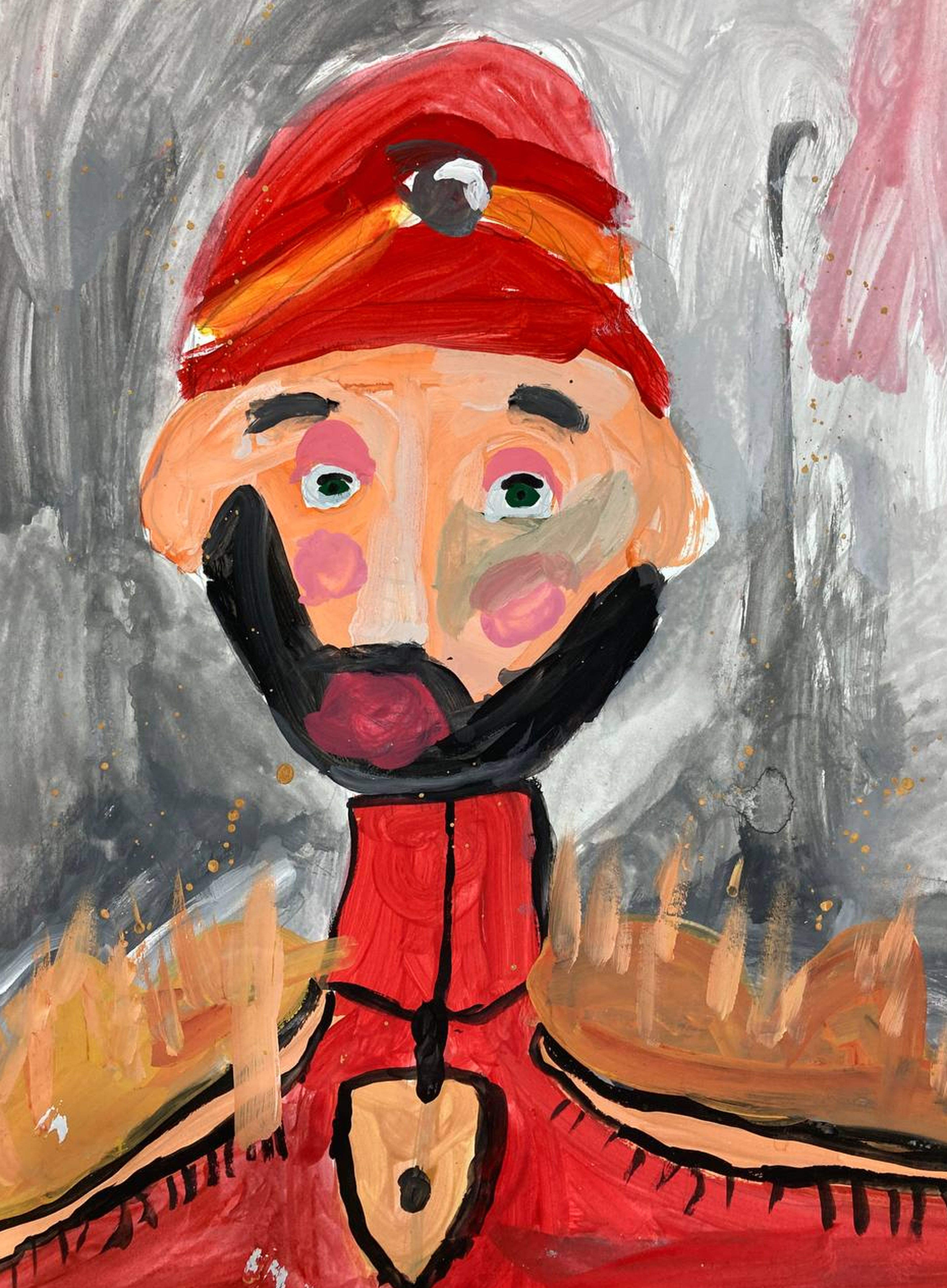 Сильный духом - Вера Левчук - 1 месца 6 гадоў (4-6 гадоў) - Беларусь - Арт-школа Фантазеры. Иванова Людмила Викторовна