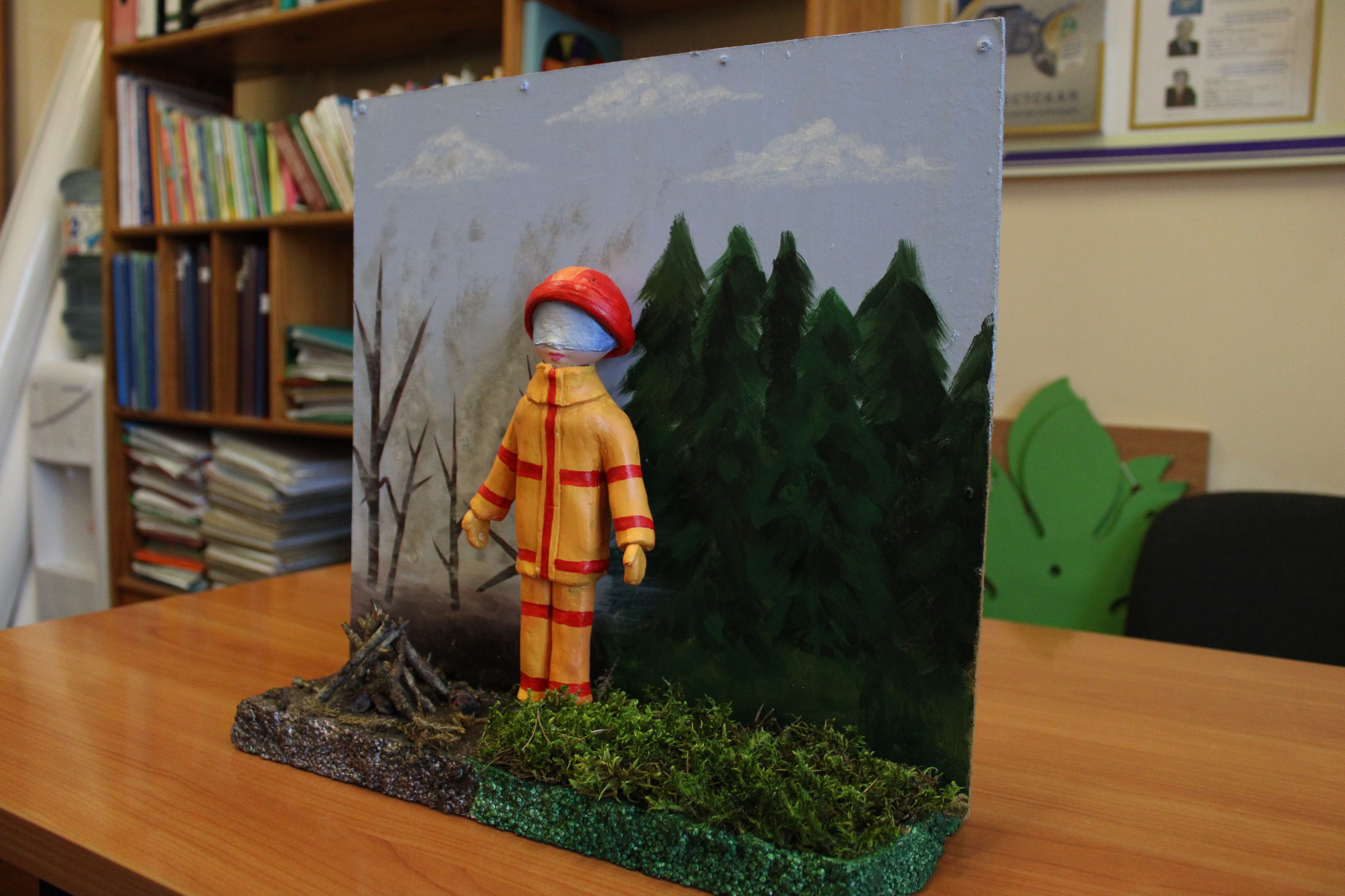 Берегите лес от пожара! - Юлия Сатишур - 3 месца 13 гадоў (10-13 гадоў) - Беларусь