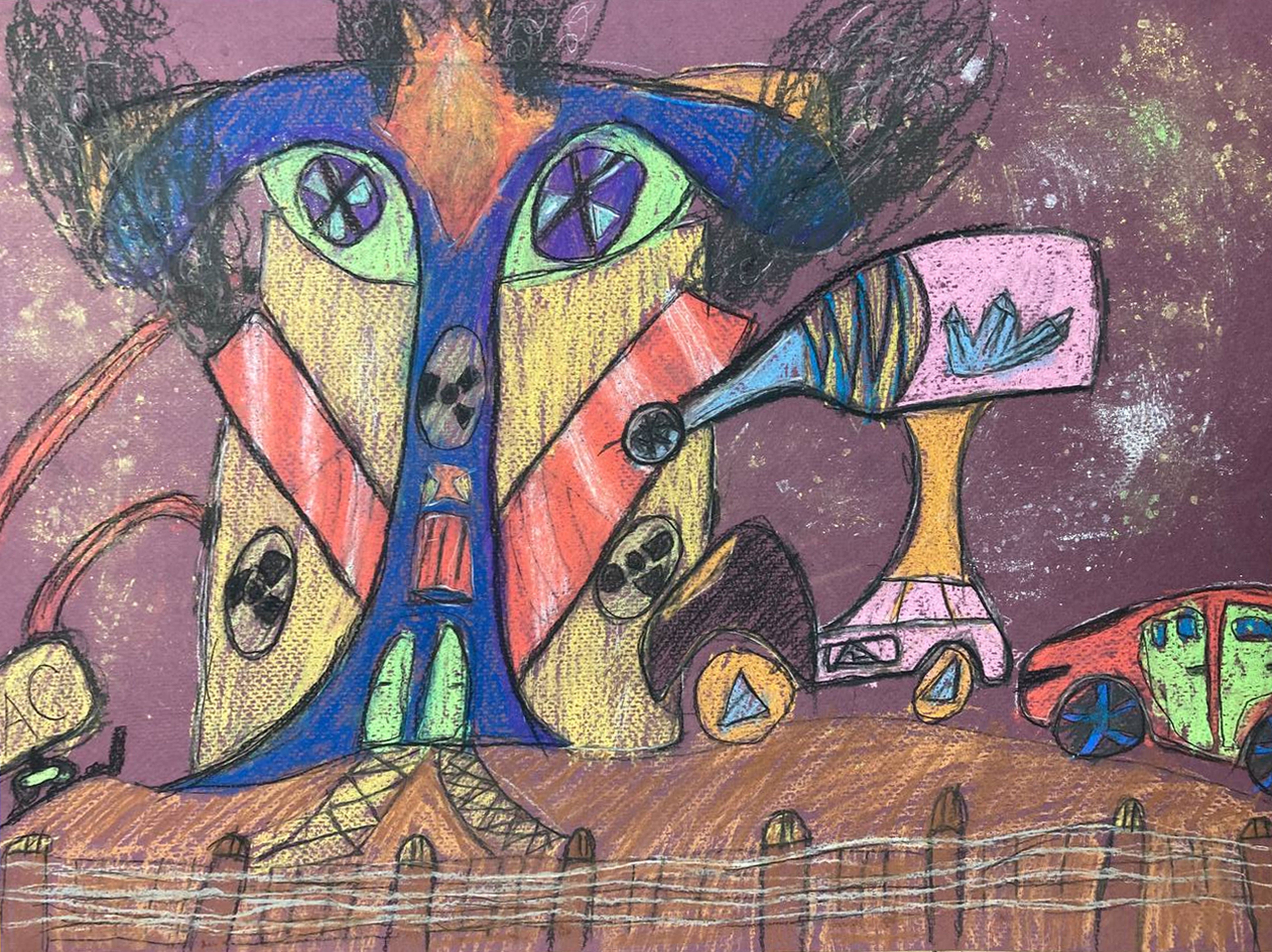 Пожарные выполняют работу в будущем - Максим Ковалев - 1 месца 9 гадоў (7-9 гадоў) - Беларусь - Арт-школа "Фантазеры" педагог Дрозд Екатерина Юльяновна