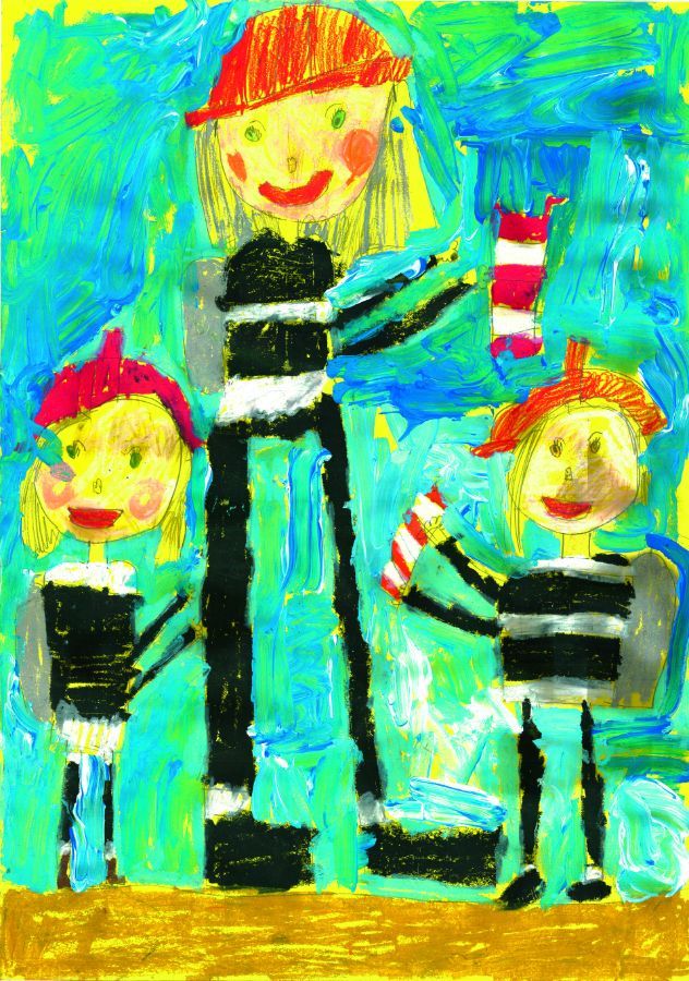 Paulina Biegajska - 1 месца (6-9 гадоў). Polska